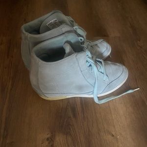 Sorel Blue Wedges, Sz 9 Women’s